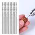 thumbnail image 5 of 10pcs Straight Shank Twist Drill Bit Bead Punch Drill Bits Accessory Parts Set 1.9mm, 5 of 5