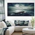 thumbnail image 1 of Bateau Dérivant après la Tempête - Impression sur Toile Art, 1 of 3