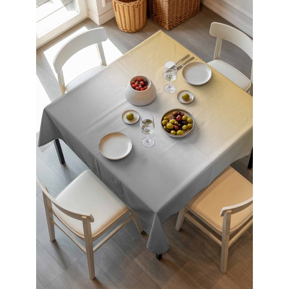Color Gradient Pattern Tablecloth Square Table Cloth 60x60, Waterproof Outdoor Table Cloth Decorative Table Cover Protectors, Washable Table Cover for Kitchen Dinning Party