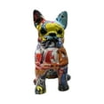 thumbnail image 1 of Graffiti Multicolor arte francés estatua estatuilla resina escultura Animal Simple creativo para el hogar interior jardín decoración ornamento Soledad estatua de grafiti, 1 of 8
