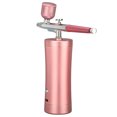 thumbnail image 1 of Portable Rechargeable Wireless Nail Art Airbrush Kit with 3 Speed Settings, 30PSI, 1200mAh Battery, and Pink Design for Professional Manicures and Craft Projects, 1 of 4