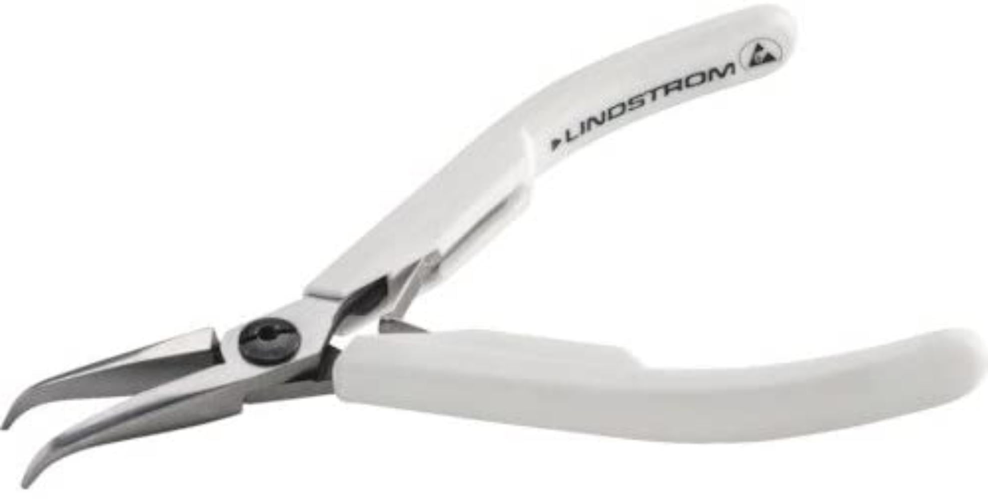 Lindstrom 7892 Supreme White Handle Bent Nose Plier 1 Pieza 