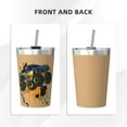 thumbnail image 3 of PAYOHTO Cool Car Insulated Stainless Steel Tumbler 12 oz Thermos Come with Straw Kids Leak-Proof Travel Mug Cup, 3 of 7