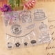 thumbnail image 3 of Cateissary Kit de impresión, exquisitos accesorios de oficina, herramientas para hacer tarjetas transparentes, sello de plástico, estampadores Suministros de escritura y corrección, 3 of 6