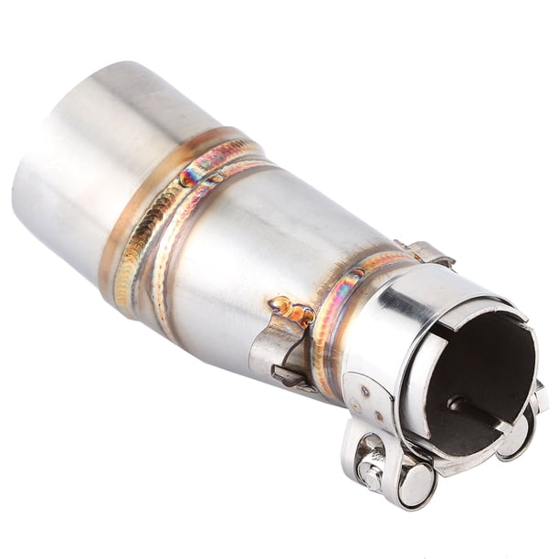 Conector Adaptador de Tomo de Enlace Medio de Escape Deslizante Para Motocicleta para Z250 250 13-16 Junta de Tomo de Silenciador de Motocleta Tomo de Conexión de tubo