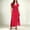 Red, variant on Dolkfu Short Sleeve Dresses for Women Trendy V-Neck Long French Style Blue Dresses Polka Dot Retro Vintage Relaxed Fit Faux-Wrap Dresses Dark Blue,M