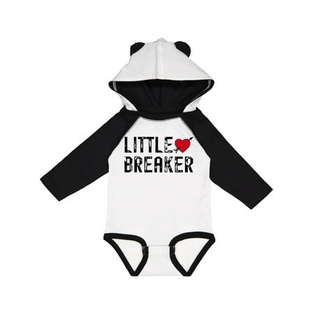 

Inktastic Little Heartbreaker with Arrow Gift Baby Boy or Baby Girl Long Sleeve Bodysuit