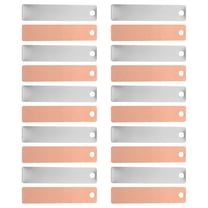 LOLIPPYY 8 Pairs Zinc Strips for Electroplating, Fruit Battery Science Project and Educational Materials