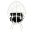thumbnail image 4 of ACME Galzed Teardrop Patio Chair in Black and White, 4 of 6