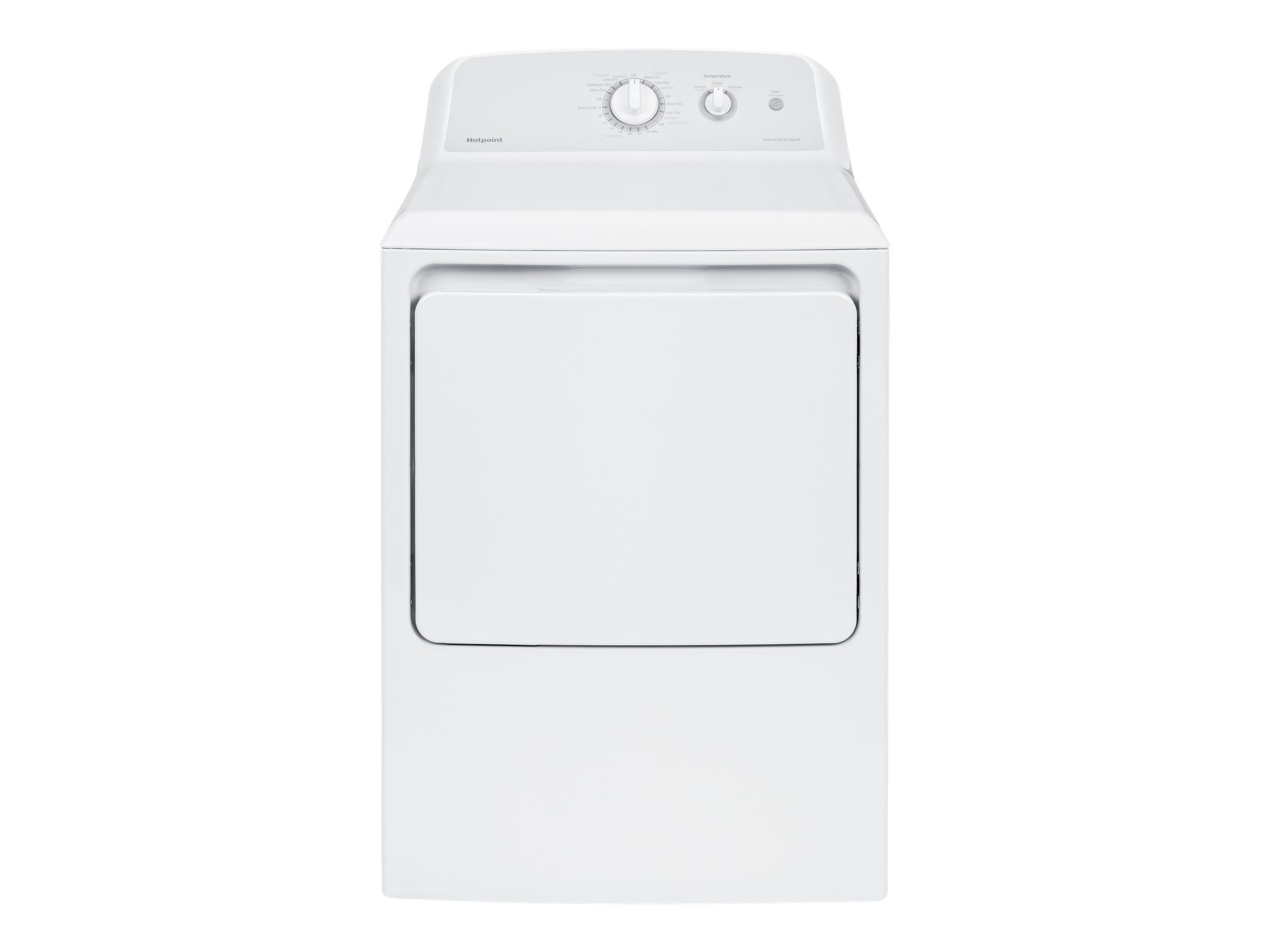 Hotpoint HTX24GASKWS Dryer freestanding width 27 in depth 26.