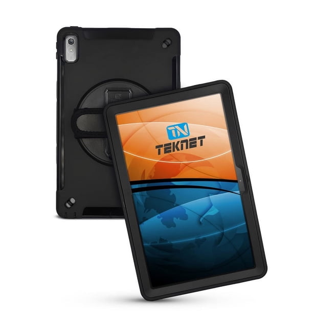Funda de Uso Rudo Teknet para Lenovo Tab P11 Gen 2 11.5 Pulgadas Case Resistente a Caidas con Correa