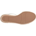 thumbnail image 5 of Franco Sarto Womens Clemens Cork Wedge Sandal White Leather 11M, 5 of 5