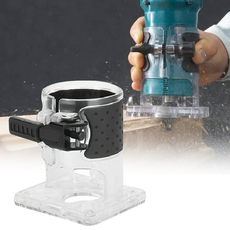 

Enjoymall Lightweight Trimmer Router Base Smooth Workmanship Anti-cracking Reliable Cutting Machine Base for Woodworking