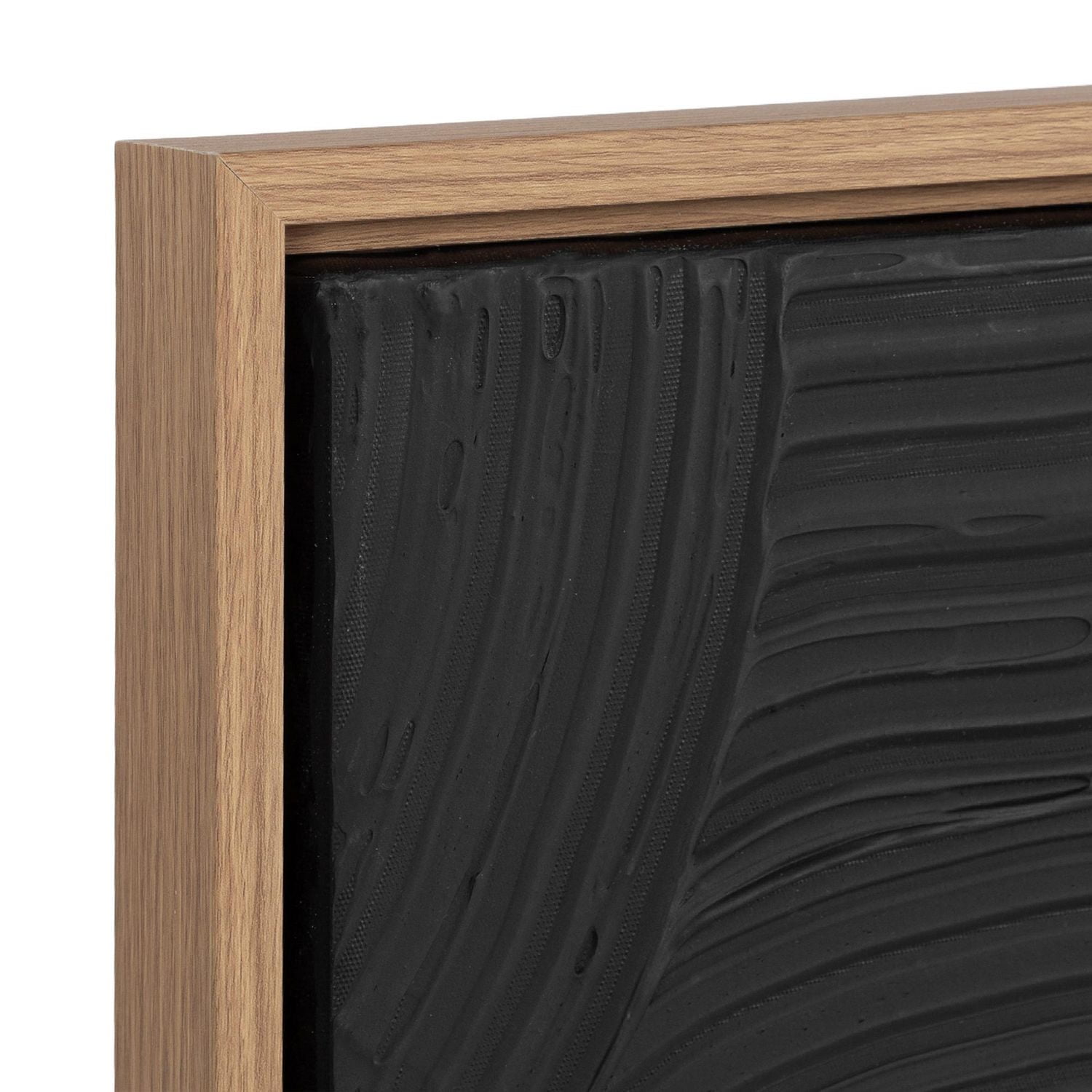 hometrends Heavy Texture Design 2 Framed Canvas Art