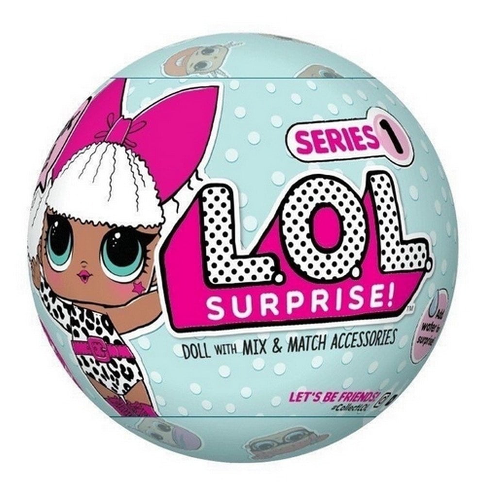 L.O.L Surprise Series 1 Wave 1 Diva Dolls Full 18 Balls With Display Box/Case 
