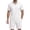 White, variant on hotojiny Men's 2 Pieces Sets Tracksuit Summer Casual Outfits Short Sleeve Quarter Zip Shirt Breathable Beach Shorts Sweatsuit(White,X-Large)