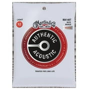 Martin Strings MA530T-U Authentic Acoustic Lifespan 2.0 92-8 Bronze Guitar Strings - Extra Light