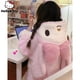 thumbnail image 2 of Sanrio My Melody-Pijama de felpa cálida para mujer, ropa de noche de estilo coreano Kawaii, camisón informal suave para estudiantes, Y2k, Invierno, 2 of 4