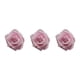 thumbnail image 3 of 50 piezas de flores artificiales Inteprter rosas realistas arreglo de ramo de flores falsas Rosa claro, 3 of 6