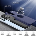 thumbnail image 6 of Galaxy A23 5G Case, Samsung Galaxy A23 5G Case with HD Screen Protector, Shockproof Samsung A23 Case with 360° Magnetic Ring Holder Kickstand Phone Case for Samsung A23 5G Blue, 6 of 14