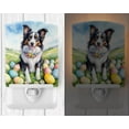 thumbnail image 2 of Border Collie Easter Egg Hunt Ceramic Night Light 4 in x 6 in, 2 of 3