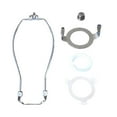 thumbnail image 4 of Lamp Harp 6 8 10 12 inch Lampshade Bracket Lamp Harp Set Light Fitting Harps 8" 8inch, 4 of 8