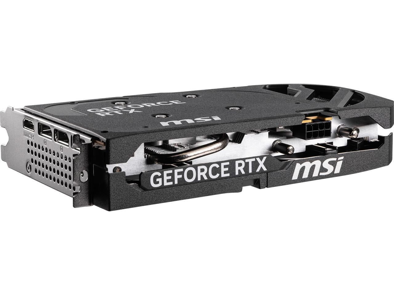 MSI GeForce RTX 5060 8G Shadow 2X OC Graphics Card, 8GB GDDR7, DPx3, HDMIx1, DLSS 4