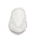 thumbnail image 3 of Vince Camuto Manindie Crisp White Fashion Pointed Toe Stitched Flat Slide Mules (Crisp White, 10), 3 of 4