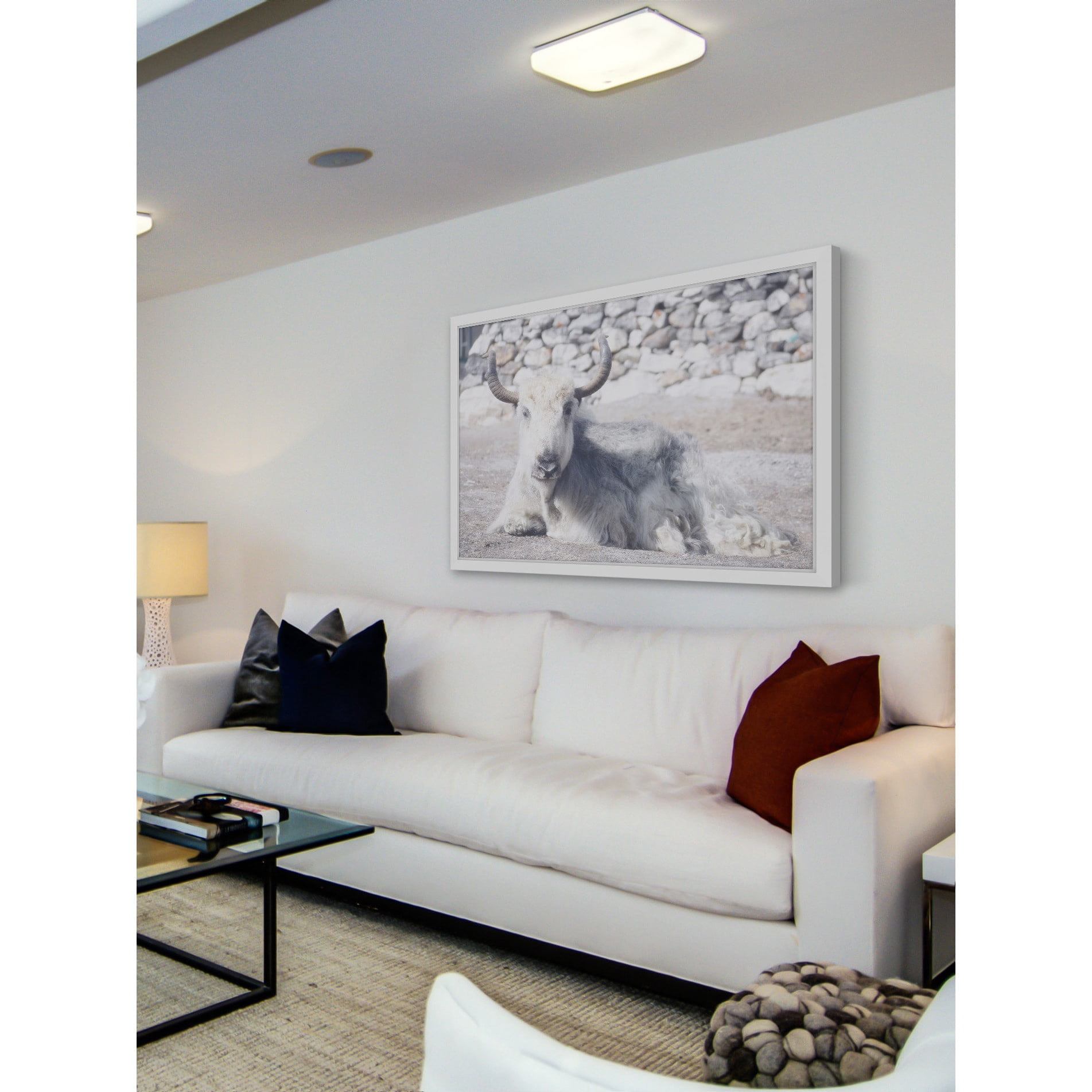 Marmont Hill "Laying Still" Framed Painting Print
