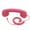 Hot Pink A5, variant on 2026 New Retro Phone Handset, Vintage Retro Telephone Wired Handsets Style Landline Handle Receiver for Cell Mobile Video Conferences, Calls, Meetings