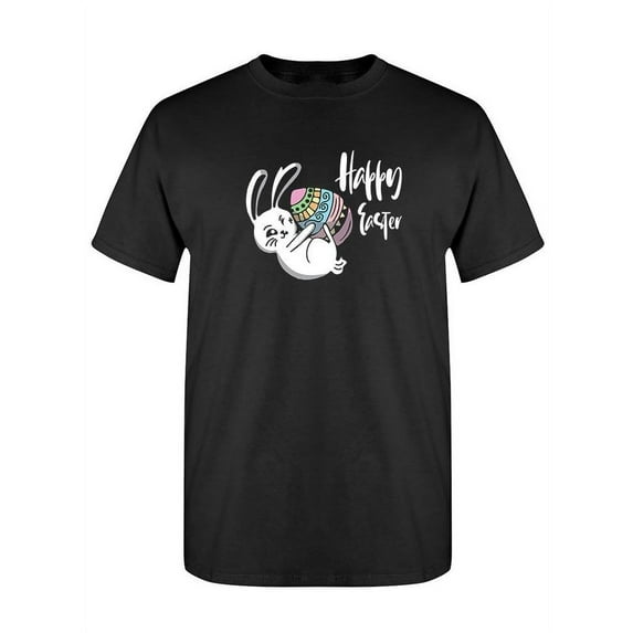 Happy Easter Bunny Egg T-Shirt Women -SPIdeals Designs, Female Large