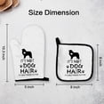 thumbnail image 5 of diraou Funny Great Pyrenees Oven Mitts and Pot Holders Sets, Great Pyrenees Gifts Kitchen Decor Accessories, Great Pyrenees Heat Resistant Oven Gloves Hot Pads for Kitchen Cooking Baking Grilling, 5 of 6