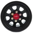 thumbnail image 3 of Hot Racing BLW22S01 Black Steel 2.2 Beadlock 6-Lug Wagon Wheels 12mm Hex (4), 3 of 7