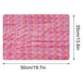 thumbnail image 2 of Darzheoy Dog Crate Pad Ultra Soft Dog Cat Bed Mat with Cute Prints Reversible Fleece Dog Crate Kennel Pad Cozy Washable Thickened Pet Bed Mat for Small Animals 20x14 inch, 2 of 3