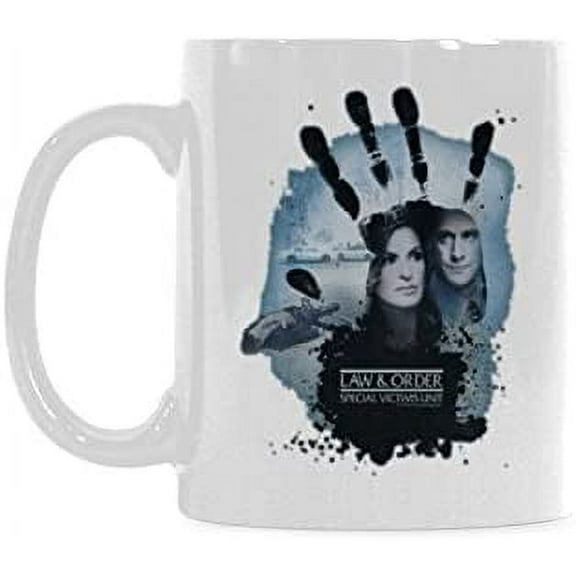 Law And Order: Special Victims Unit Coffee Mug Funny Coffee Cup Ceramic Tea Cup (11oz)