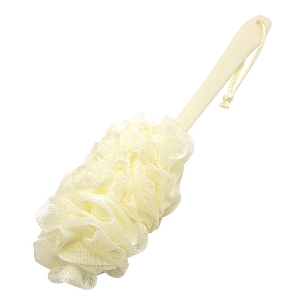 Loofah Sponge with Long Handle Back Scrubber for Shower Brush Back Rubs