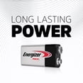 thumbnail image 3 of Pilas alcalinas Energizer Max 9V, paquete de 2, 3 of 9