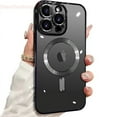 thumbnail image 3 of Lens Protection Film With Magsafe Case For iPhone 15 14 13 12 Pro Max Matte Bumper Wireless Charging Magnetic Adsorption Clear, 3 of 5