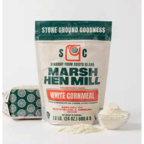 Geechie Boy Mill White Cornmeal, 24 oz