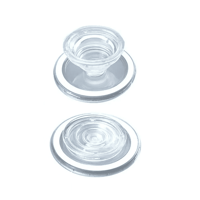2pzs Socket Sujetador Celular Compatible Para iPhone Huawei Eo Safe Imports Trasparente