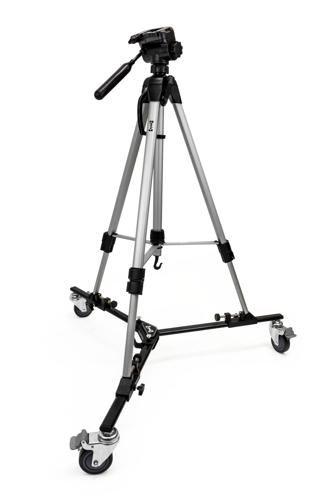 Opteka M3 Professional Heavy Duty Folding Tripod Dolly with Case and 70