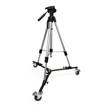 Opteka M3 Professional Heavy Duty Folding Tripod Dolly with Case and 70" Tripod
