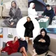 thumbnail image 5 of Sudadera Cobija Hoodie Mujer Hombre Con Capucha Suave Pijama, 5 of 8