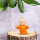 thumbnail image 4 of Figura De Monje Zen, Decoración De Bonsái De Resina, Adorno Para Meditación En El Hogar, Decoración Espiritual De Escritorio, Accesorio Para El Salpicadero Del Coche, 4 of 9