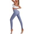 thumbnail image 2 of Women's High Waisted Yoga Pants with Pockets Tummy Control Workout Leggings, 2 of 6
