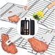 thumbnail image 3 of BBQ Tools Set Stainless Steel with Carry Case Cooking Utensil Camping Grill Barbecue Utensil Tool Grill Accessories for Dad Men Gifts 3 PIEZAS shamjiam utensilios de parrilla, 3 of 7