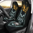 thumbnail image 2 of ZHANZZK Set of 2 Car Seat Covers American Flag Five-Pointed Star Universal Auto Front Seats Protector Fits for Car,SUV Sedan,Truck, 2 of 5