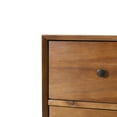 thumbnail image 6 of GDF Studio OkiOki Mid Century Acacia Wood 5 Drawer Dresser, Medium Brown, 6 of 13