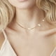 thumbnail image 3 of Cadena corta de metal estilo paz para el cuello para mujer, accesorio con temperamento, regalo para niñas, novia, esposa, collar flexible, collar nuevo para mujer, regalo, 3 of 6