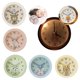 thumbnail image 2 of Reloj despertador para niños que no hace tictac para niños y niñas, reloj despertador redondo con luz de dibujos animados, reloj despertador de viaje, reloj despertador para estudiantes, blanco - Kuyhfg Bienvenido a Kuyhfg, 2 of 2